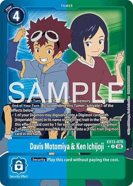 Davis Motomiya & Ken Ichijoji (EX13-070)