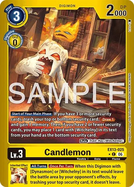 Candlemon (EX13-025)