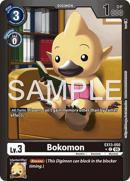 Bokomon (EX13-050)