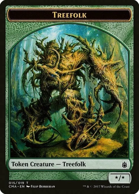 Treefolk Token (Green */*)