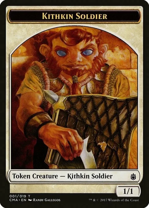 Kithkin Soldier Token (White 1/1)