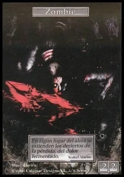 Zombie Token (Black 2/2)