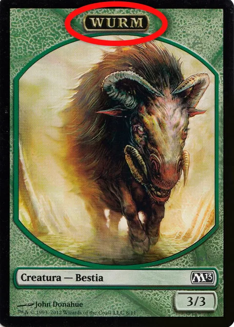 Beast Token (Green 3/3)