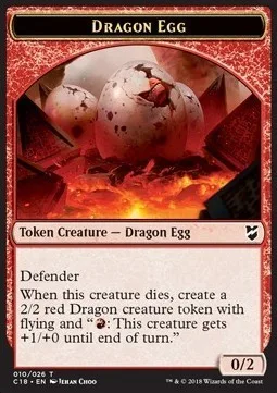 Dragon Egg Token // Dragon Token (R 2/2)