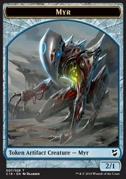 Myr Token (UA 2/1) // Thopter Token (UA 1/1)