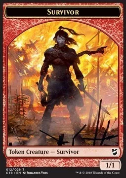 Survivor Token (R 1/1) // Myr Token (A 1/1)