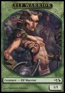 Elf Warrior Token (Green 1/1)