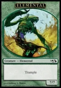 Elemental Token (Green 7/7)
