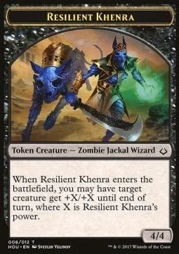 Resilient Khenra Token / Cat Token (W 1/1)