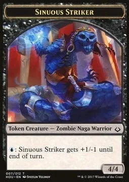 Sinuous Striker Token / Zombie Token (B 2/2)