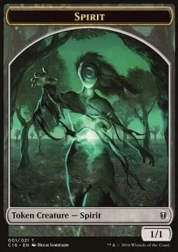 Spirit Token (C 1/1) / Spirit Token (W 1/1)