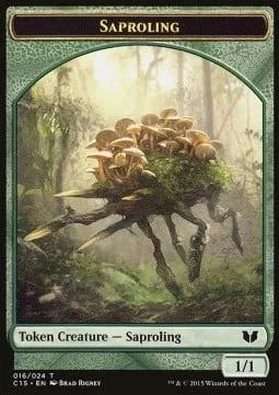 Saproling Token (G 1/1) / Snake Token (G 1/1)