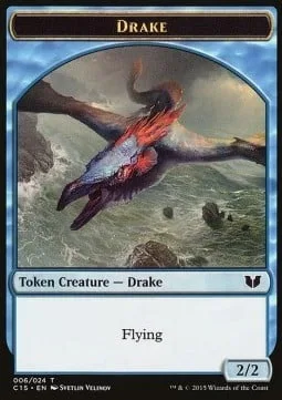 Drake Token (U 2/2) / Elemental Token (UR 5/5)