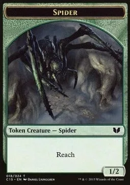 Spider Token (G 1/2) / Saproling Token (G 1/1)