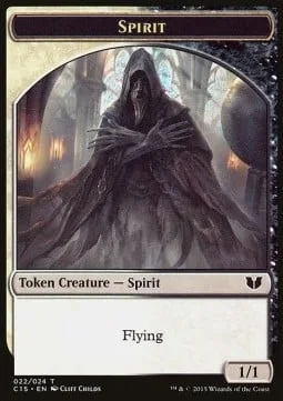 Spirit Token (WB 1/1) / Zombie Token (B 2/2)