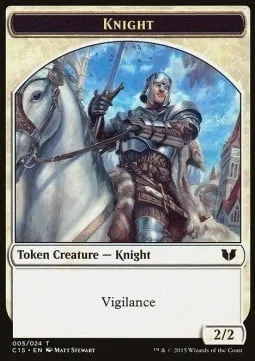 Knight Token (W 2/2) / Spirit Token (WB */*)