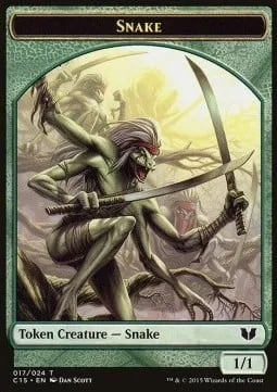 Snake Token (G 1/1) / Beast Token (G 4/4)