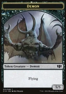 Demon Token (B 5/5) / Zombie Token (B 2/2)