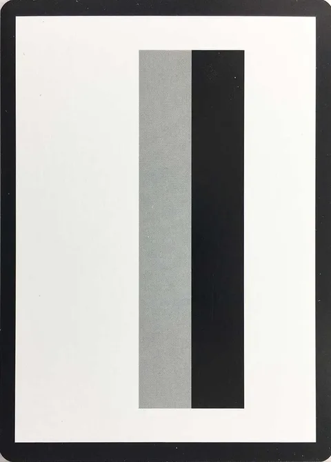 Black Border Stripes/Black Border Filler Card