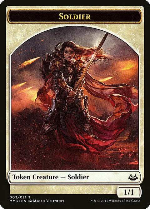 Soldier Token (White 1/1)