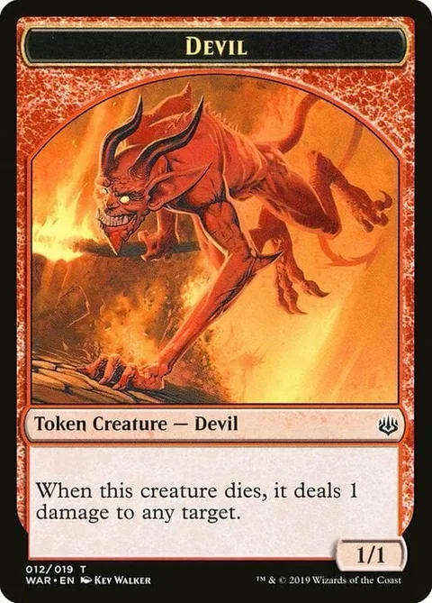 Devil Token (Red 1/1)