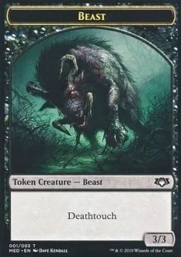 Beast Token (Black 3/3)