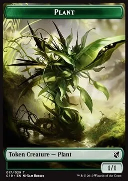 Plant Token (G 1/1) // Morph Token (C 2/2)