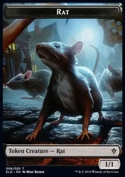 Rat Token (B 1/1) // Food Token
