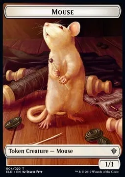 Mouse Token (White 1/1)
