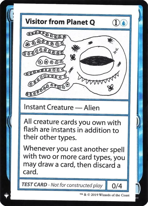 Visitor from Planet Q