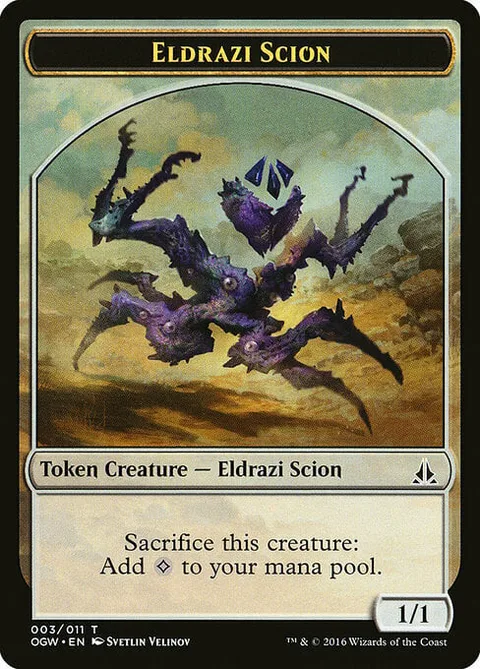Eldrazi Scion Token (Colorless 1/1)