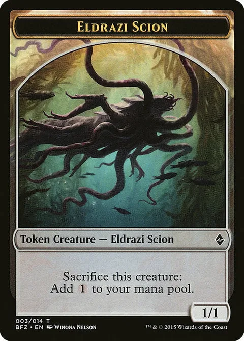 Eldrazi Scion Token (Colorless 1/1)