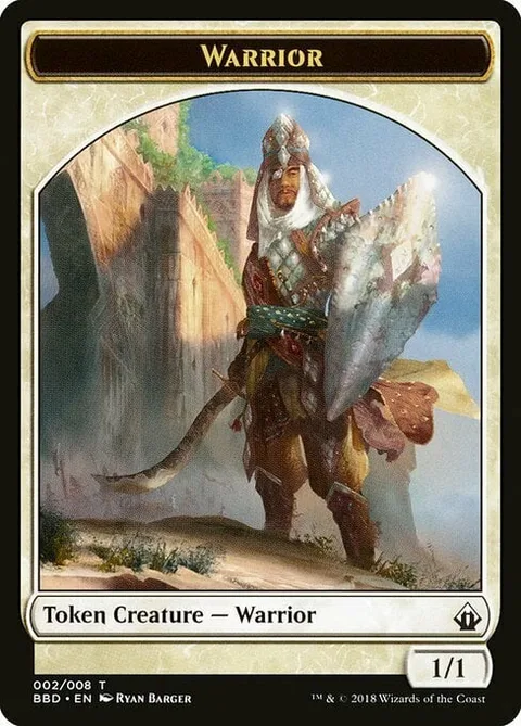 Warrior Token (White 1/1)
