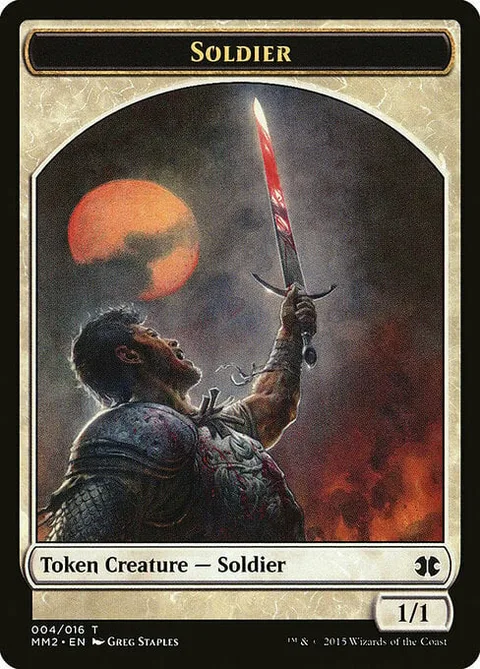 Soldier Token (White 1/1)
