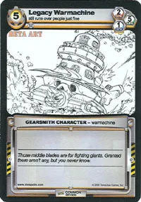 Legacy Warmachine