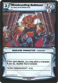 Bloodcurdling Bulldozer