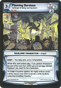 Flaming Barduse