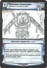Heirloom Incinerator