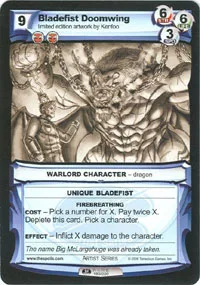 Bladefist Doomwing