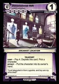 Dimensional Rift