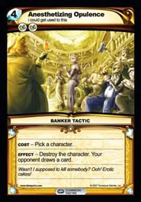 Anesthetizing Opulence