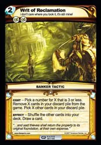 Writ of Reclamation