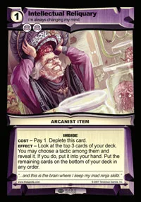 Intellectual Reliquary