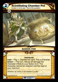 Scintillating Chamber Pot