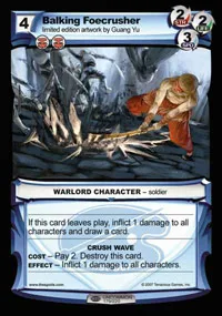 Balking Foecrusher