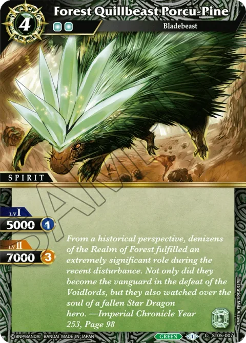 Forest Quillbeast Porcu-Pine
