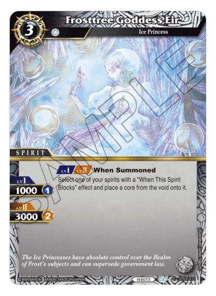 Frosttree Goddess Eir