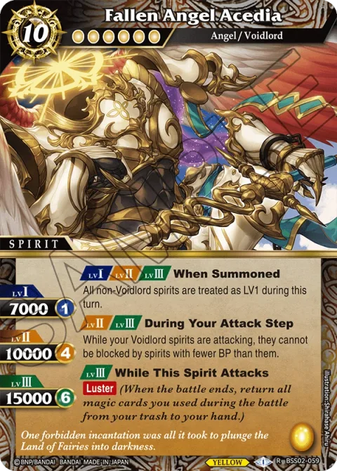 Fallen Angel Acedia