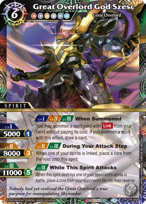 Great Overlord God Szesc