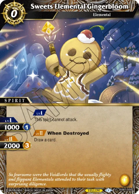 Sweets Elemental Gingerbloom
